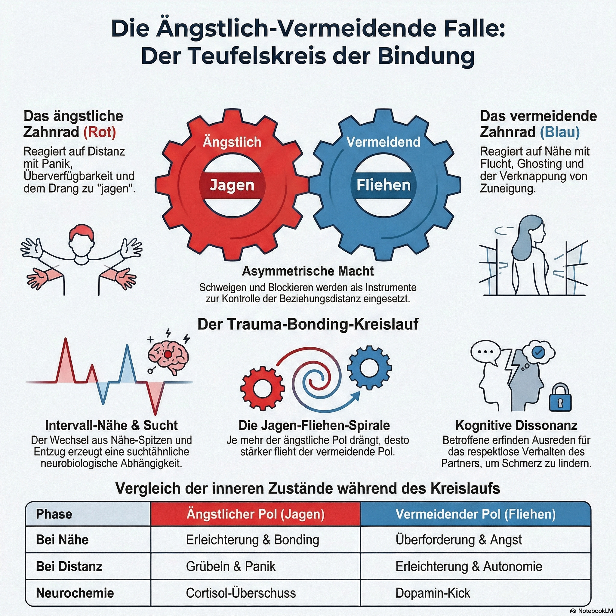 Bindungstheorie – Anxious-Avoidant-Falle
